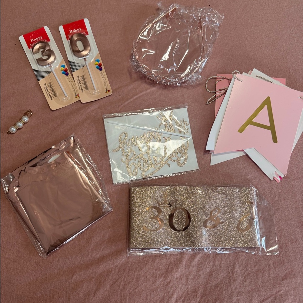 30th Birthday Party Set